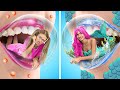 🥺 Cewek Ini Kena FOMO! Aku Ingin Jadi Putri Duyung Pink! Trik Makeover Tren oleh Dunia La La Emoji
