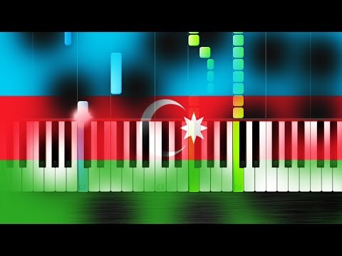 Azerbaycan himni-Piano Tutorial