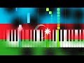 Azerbaycan himni-Piano Tutorial