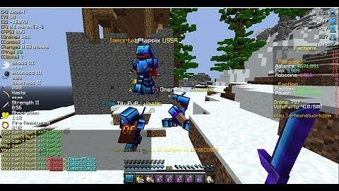 JartexNetwork Factions - Flappix Getting Destoryed! (PvP)
