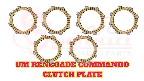 UM RENEGADE COMMANDO PAPER CLUTCH PLATE #shorts #royalenfield