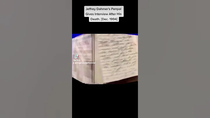 Jeffrey Dahmer's Penpal Gives Interview After His ...