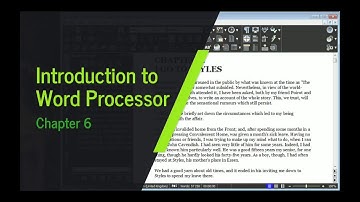 XI CA CH-6 Introduction to Word Processor(Part 1)