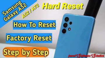 Hard Reset SAMSUNG Galaxy A32 - Bypass Screen Lock / Wipe Data