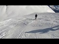 Most Difficult black Run in Auris | Skiing Alpe D'Huez 2019 4k
