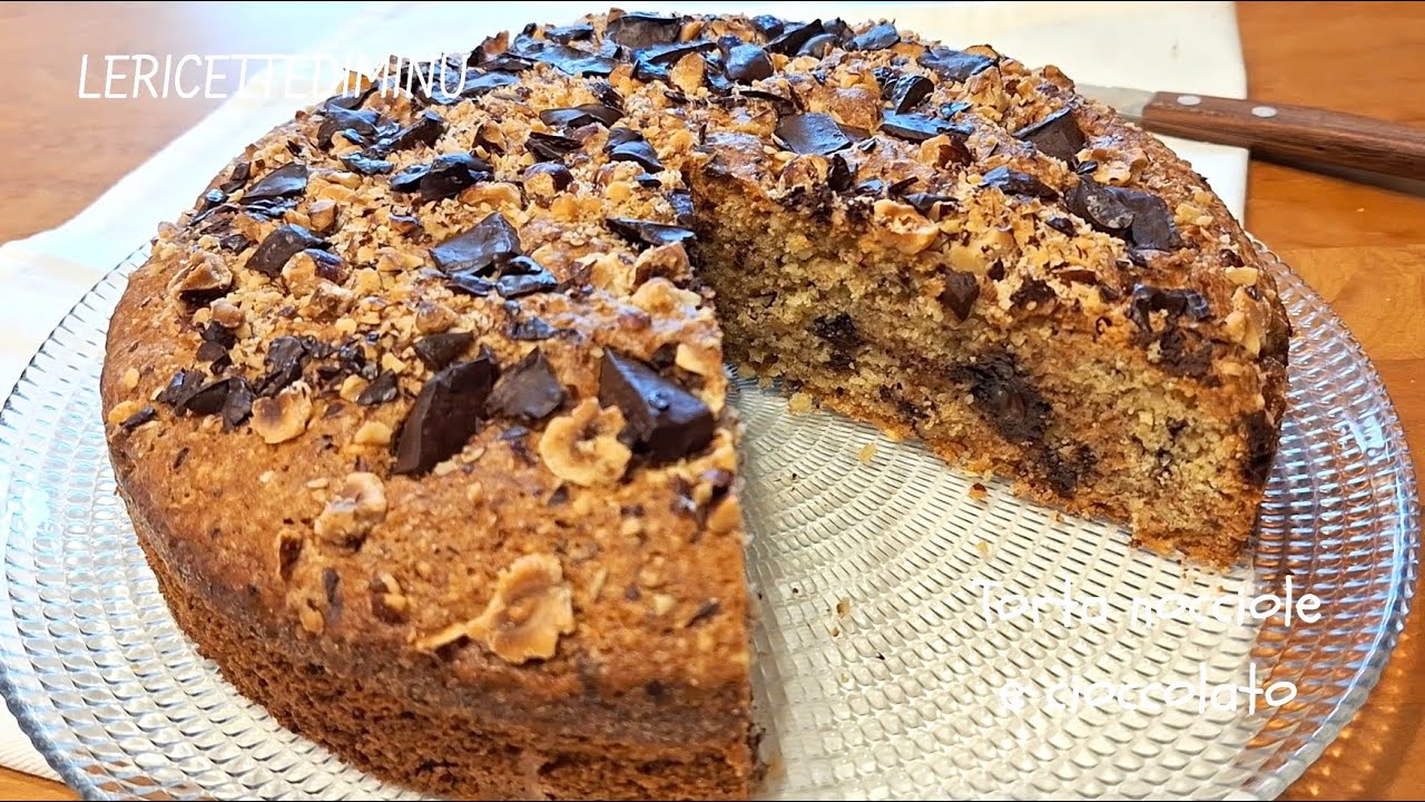 Torta nocciole e cioccolato