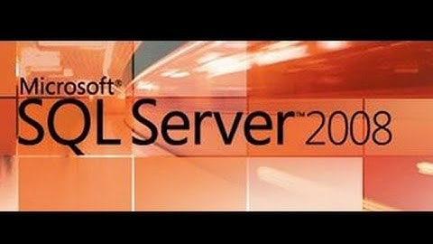 001 - مقدمة عامة عن قواعد البيانات SQL SERVER 2008