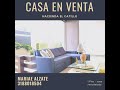 CASA EN VENTA HACIENDA EL CASTILLO / MARIAE ALZATE