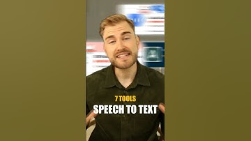 Speech to Text: 7 INCREDIBLE AI tools