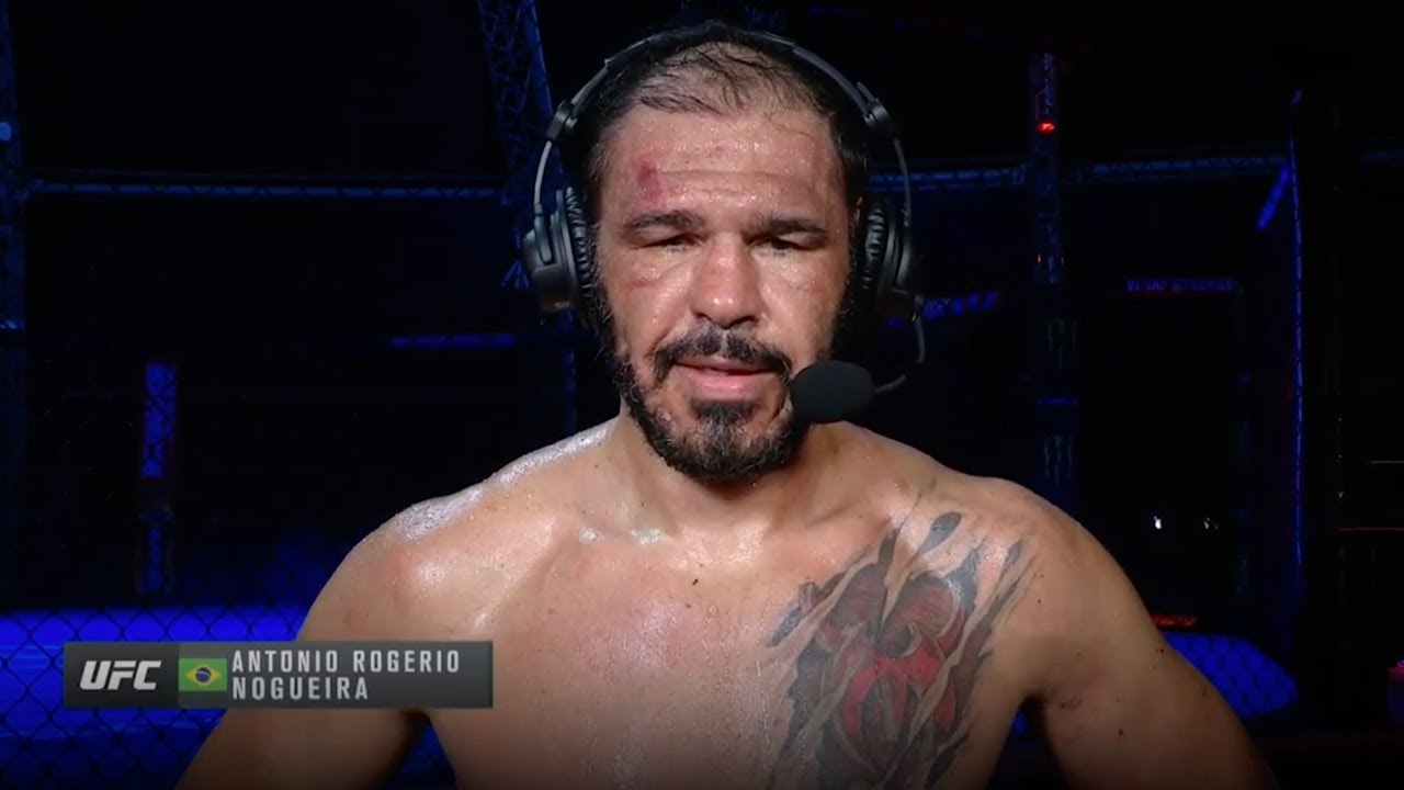 UFC Fight Island 3: Entrevista pós-luta com Rogério Minotouro