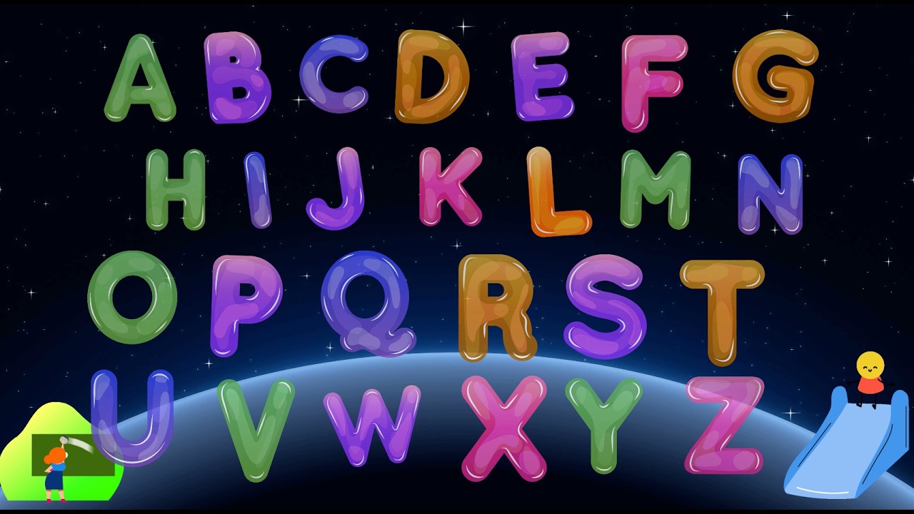 Colorful ABC Song for Kids | A–Z Uppercase Lowercase Alphabet ...