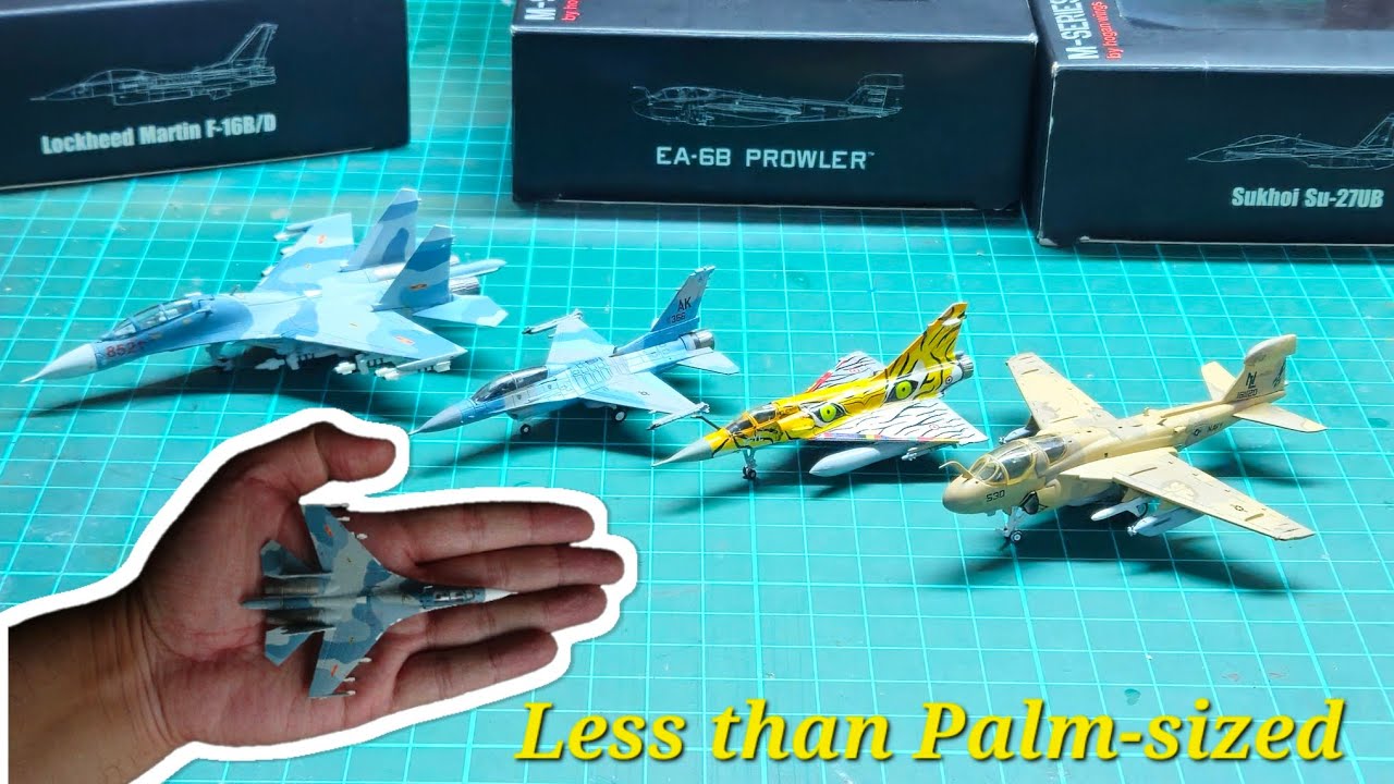 Less-than-palm-sized-fighter-jets || Hogan Wings M-series 1/200 fighter jets 
