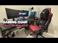 Unboxing gaming chair tomaz  troy burgundy  mantap  padu