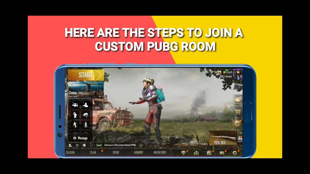 Steps To Join a Pubg Custom Room | Dream Gaming | Pubg Tournaments App ...