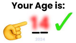 This Video Will Guess Your Age in 2024 😮