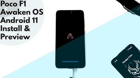 Poco F1 | Wake Up To Awaken OS | Android 11 | Smooth & Fast | 13th Sep 2020 Latest Update | Preview