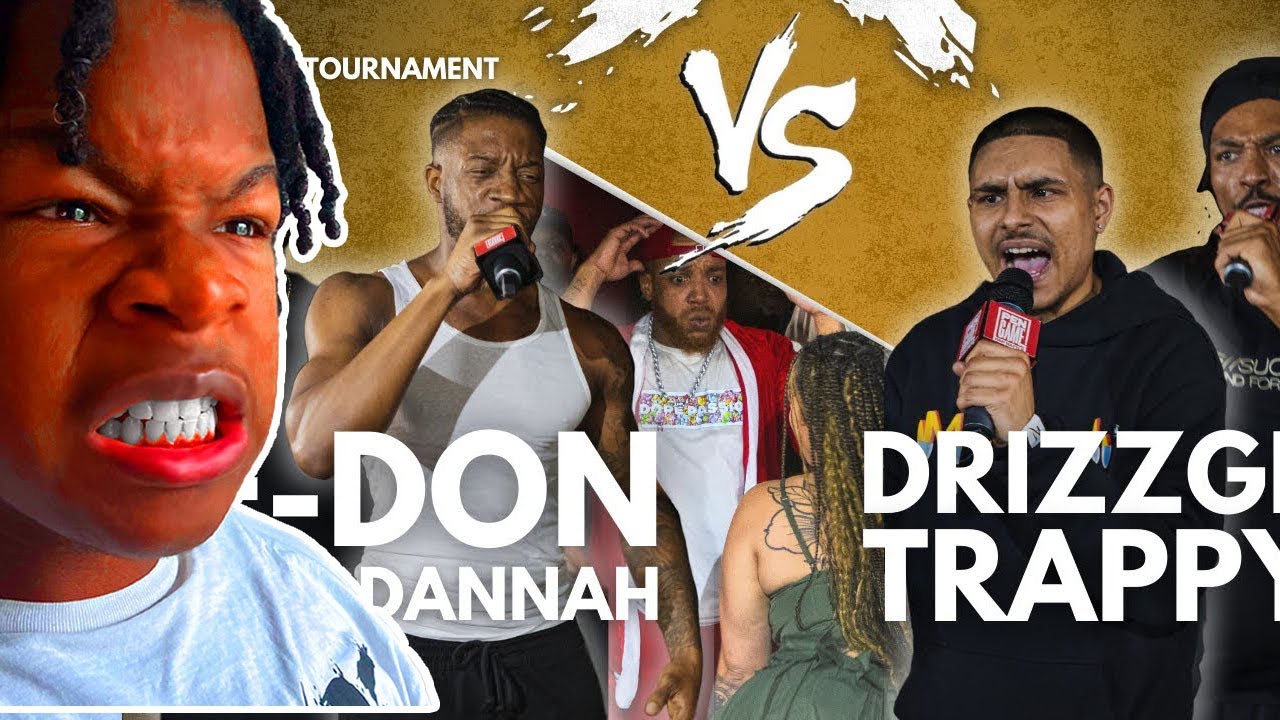 This One Is Crazy ! DRIZZGB & TRAPPY vs F-DON & DAN DANNAH | PenGame Rap Battle