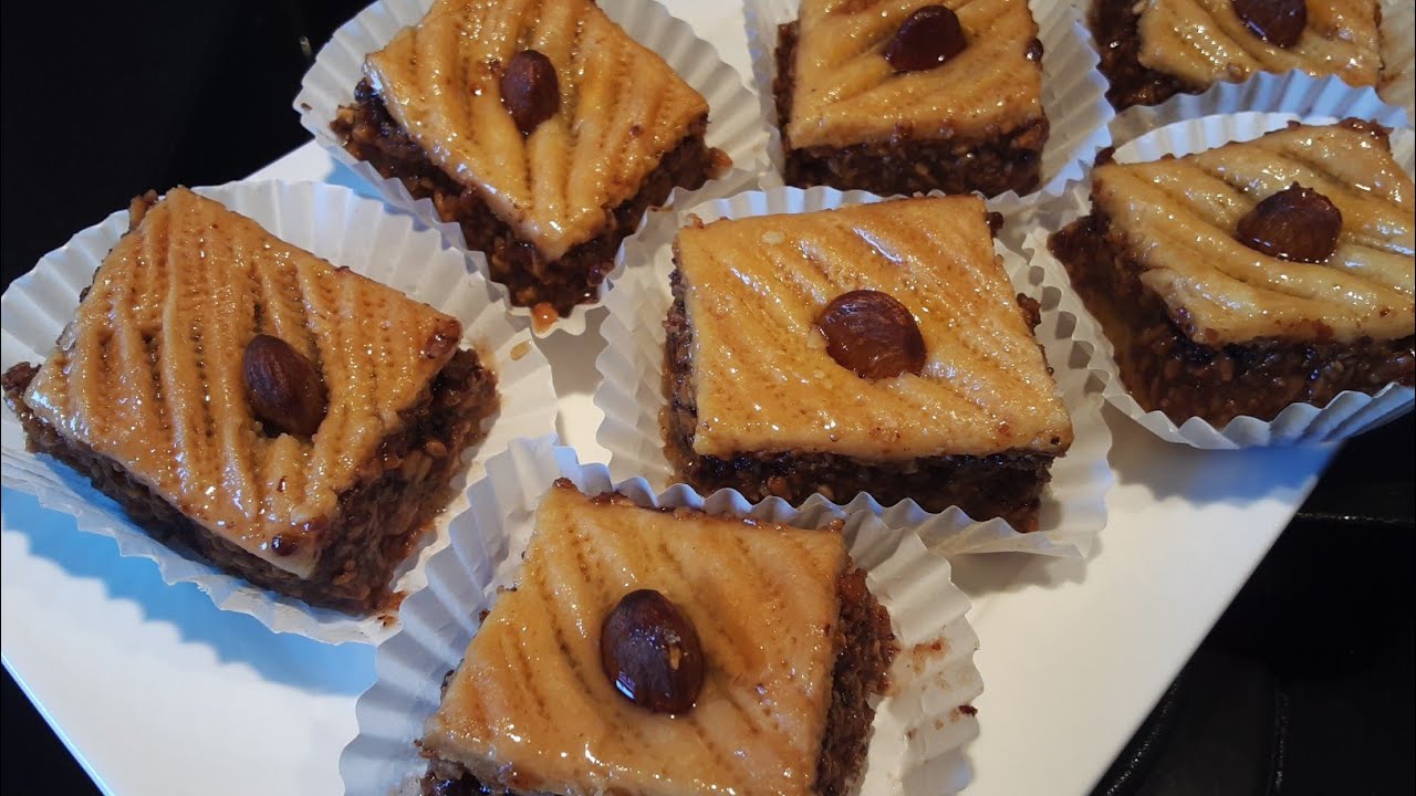 Recette De Baklawa Sans Pate Feuilletee Gateau Aid 21 Youtube Recette De Baklawa Sans Pate Feuilletee Gateau Aid 21 Youtube