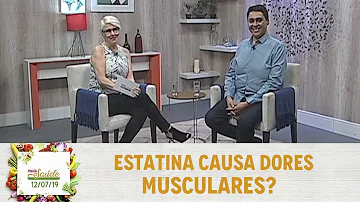 Qual são os efeito colateral da sinvastatina?