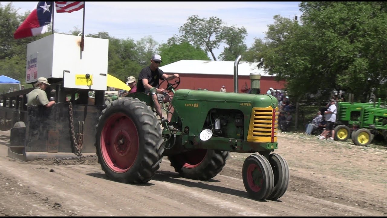 2023 Boerne, TX Antique Tractor Pulling Part 2 YouTube