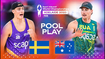 Hölting Nilsson/Andersson vs. Hood/Merritt - Beach World Championships 2025 | Highlights | Pool P