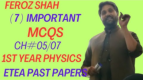 7 important mcqs of angular motion and oscillations ,,,,from past papers