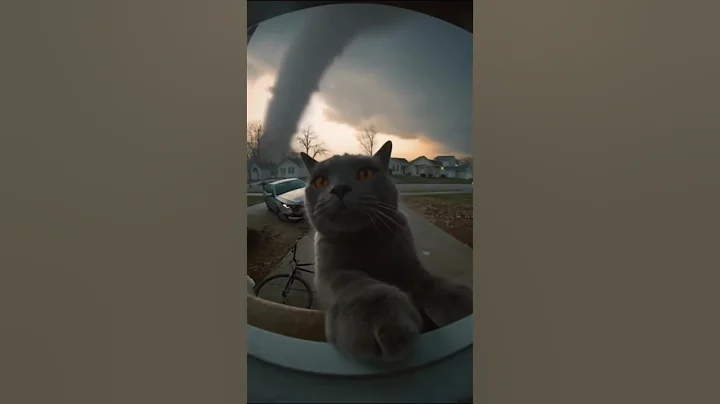 Video 11589961: chartreux cat, gray cat, cat house, face cat