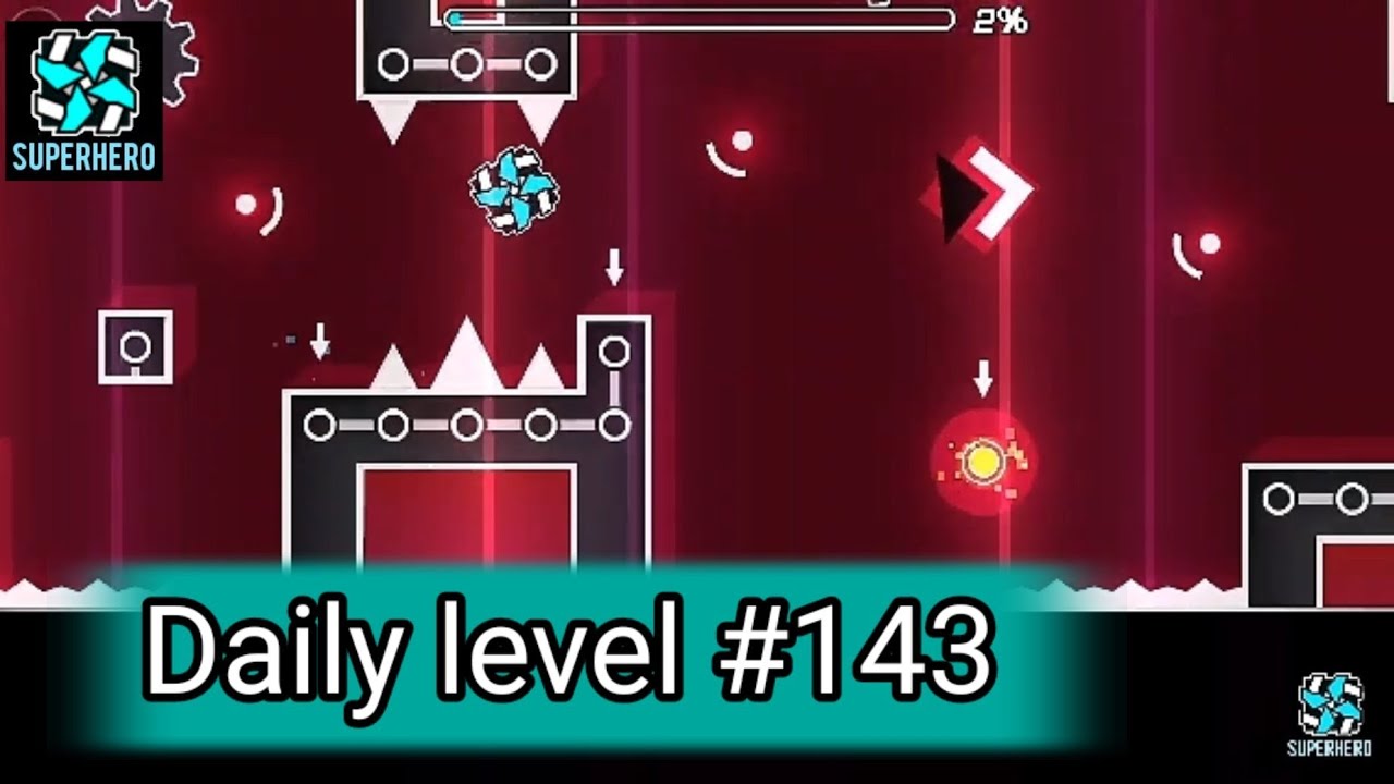 Geometry Dash 2 11 L Daily Level 143 Turn Into A Gd By Bunch 3 Coins Youtube