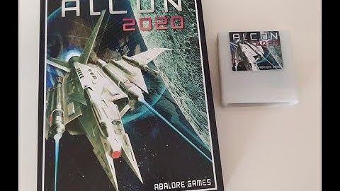 Alcon 2020 - 25 FPS version cartridge real - Amstrad CPC