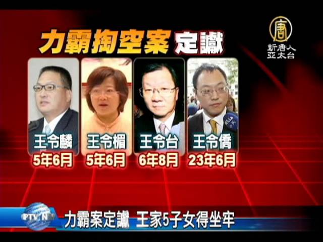 力霸掏空案 台灣新聞 力霸案定讞王家5子女得坐牢 Youtube 力霸掏空案 台灣新聞 力霸案定讞王家5子女得坐牢 Youtube