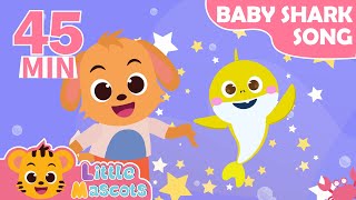 Baby Shark + Five Little Speckled Frogs + more Little Mascots Rhymes & Kids Songs