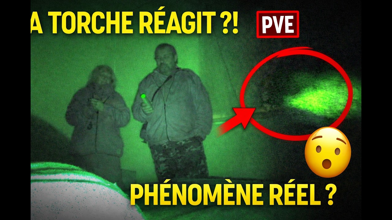 Lumière inexpliquée et torche intelligente... qu'est-ce que c'était ?