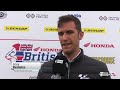 Interview Alex Baldolini Race 2 | Round 4 Knockhill | 2022 Honda British Talent Cup