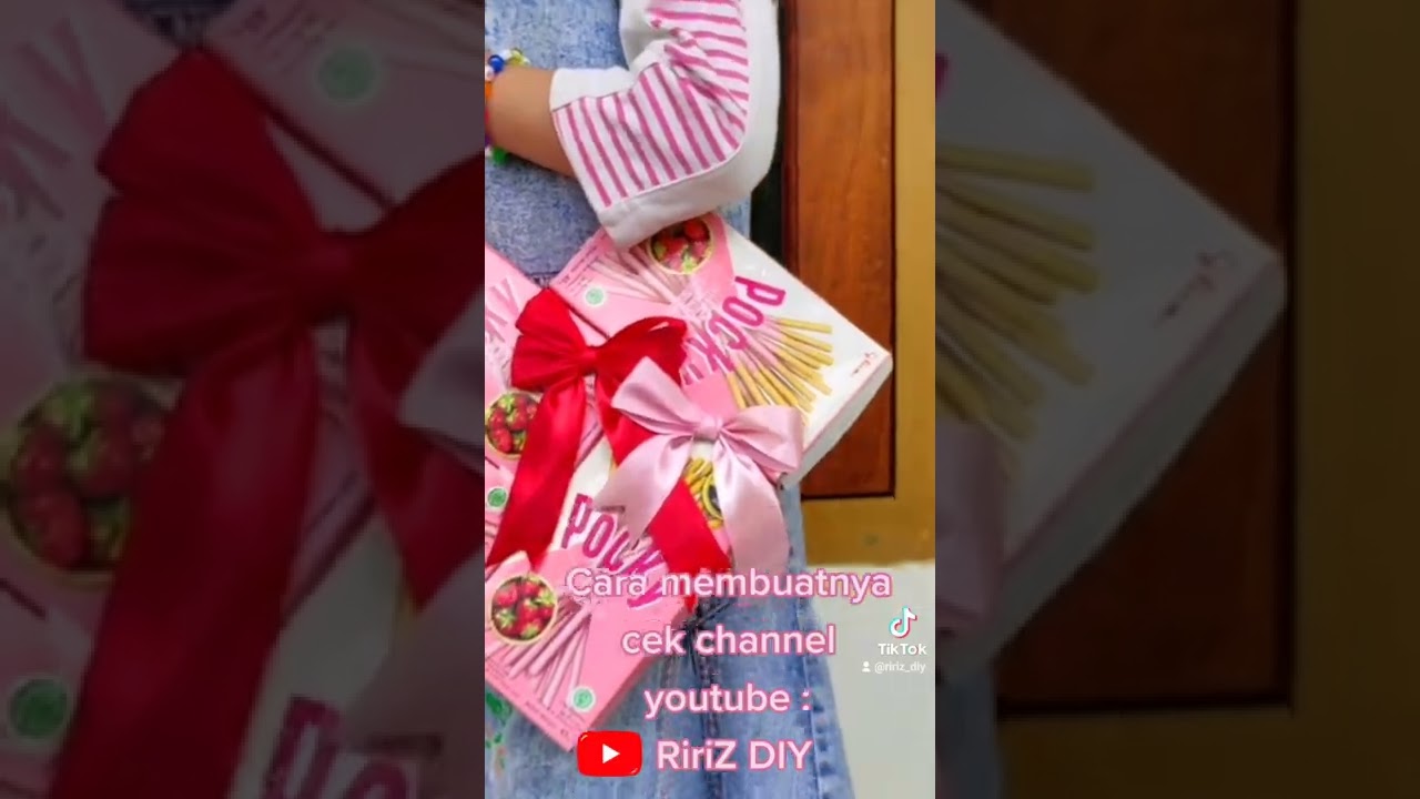 Mudah sekali bikin Pocky Love Viral Low budget dan unik