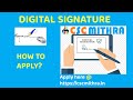 HOW TO APPLY FOR DIGITAL SIGNATURE (DSC) IN CSC MITHRA?