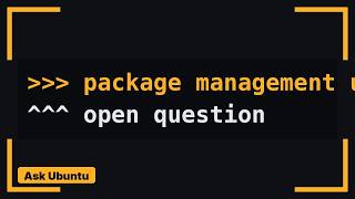 Ubuntu: Samba Installation Error