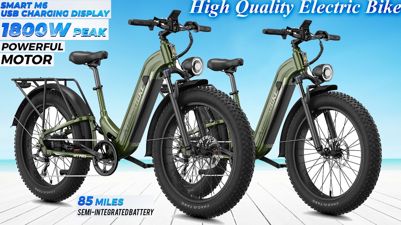 Top 5 HIGH QUALITY Electric Bikes You Need Now