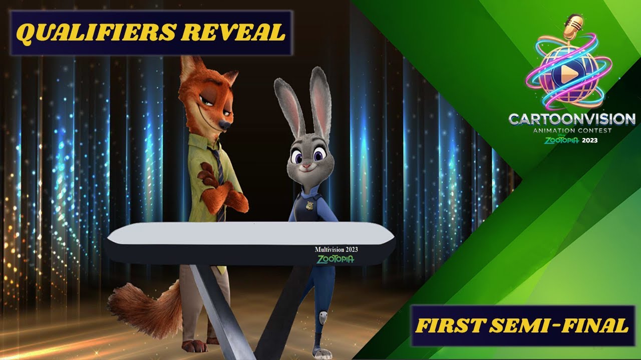 Qualifiers Reveal | First Semi-Final | Cartoonvision 2023 - YouTube
