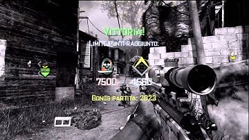 CodRecords : MW3 - Most Kills W/ MSR In A GWK( Quad feed GWK - 6 Man Feed )