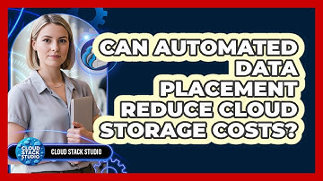 Can Automated Data Placement Reduce Cloud Storage Costs?