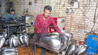 How Motorcycle Fuel Tanks Are Made