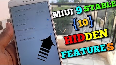 MIUI 9 TOP HIDDEN FEATURES (HINDI) REDMI NOTE 4