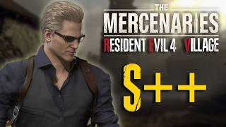 RESIDENT EVIL 4 (2023): THE MERCENARIES - Wesker S++, Village - No Commentary