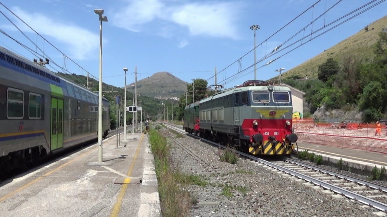 UN CALDO MESE DI LUGLIO DI TRANSITI FERROVIARI DI TUTTI I TIPI, SULLA LINEA Roma-Formia-Napoli!