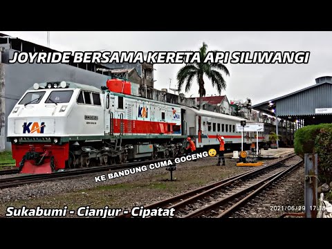PART 1❗ Nyepur Bareng KA Siliwangi Full Trip Sukabumi - Cipatat