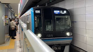 東京メトロ東西線15000系15F高円寺駅発車