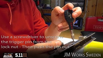 Tanfoglio EAA Limited Custom with Henning trigger -  tutorial of frame disassembly