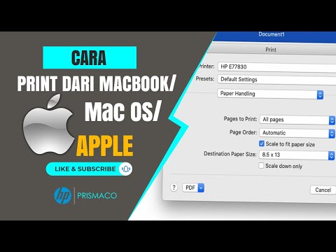 Video: Bagaimana cara menghubungkan printer HP saya ke Mac saya secara nirkabel?