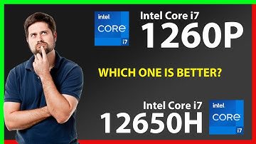 INTEL Core i7 1260P vs INTEL Core i7 12650H Technical Comparison