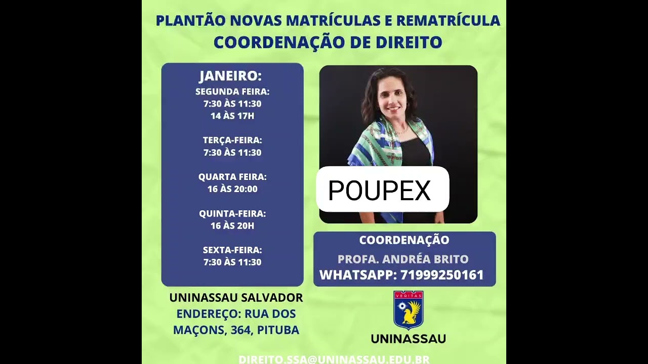 UNINASSAU É A MELHOR UNIVERSIDADE DO BRASIL!!!